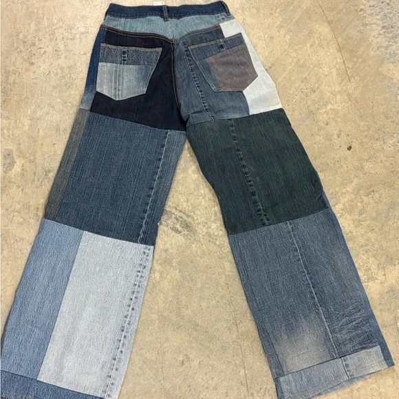 Patchwork Blue‎ Jeans
